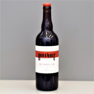 Bière ambrée 75cl