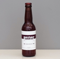 Bière blanche bio 33cl à l'hibiscus