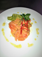 Carpaccio de saumon label rouge