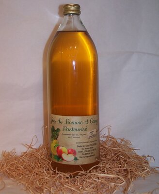 Jus de pomme et coing