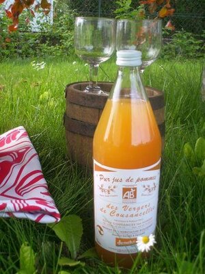 Nectar de poire-groseille