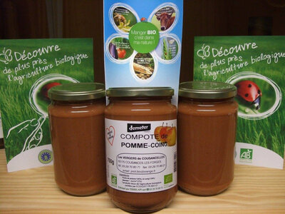 Compote de pomme-coing