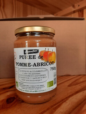 Purée de pomme-abricot