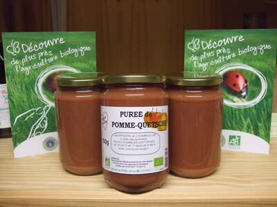 Purée de pomme-quetsche
