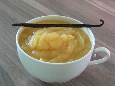 Compote de pomme-vanille