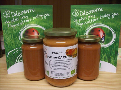 Purée de pomme-carotte-citron