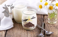 Vache-yaourt saveur vanille & pépit