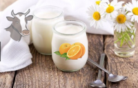 Vache-yaourt saveur orange
