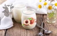 Vache-yaourt pêche blanche