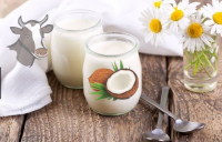 Vache-yaourt saveur noix de coco