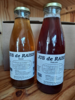 Pur jus de raisin muscat blanc 75cl