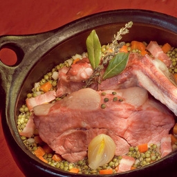 Jarret de porc demi sel (sous vide)