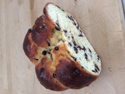 Brioche aux pépites de chocolat 6 boules bio