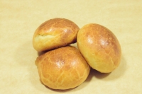 Briochettes  oranges et raisins secs bio