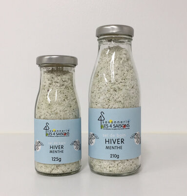 Sel de bain - hiver - menthe