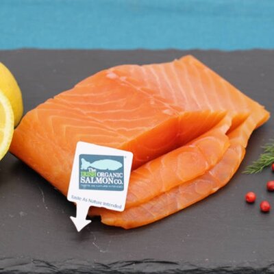Saumon fumé issu de bio irlande tranché