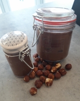 Pâte à tartiner aux noisettes sans huile de palme