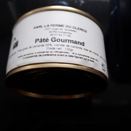 Pâté de canard gourmand 130g