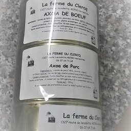 Coffret axoa boeuf 350g, veau 350g et porc 350g