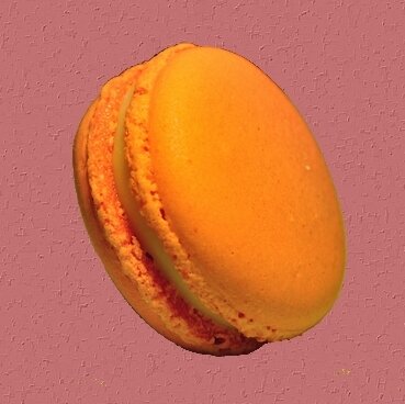 Macaron mandarine