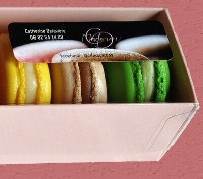 Coffret cadeau 08 macarons