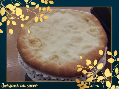 Bressane au sucre