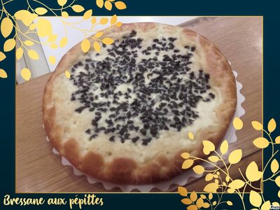 Bressane aux pépites de chocolat