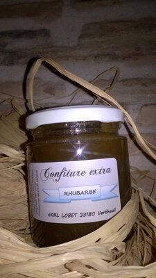 Confiture rhubarbe