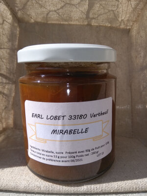Confiture mirabelle
