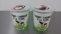 Yaourts nature lot  2 yaourts de 125 g chacun