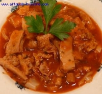 Trippes de boeuf cuisinnés à la provençale