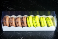 Macarons mix 'chocolat/pistache'