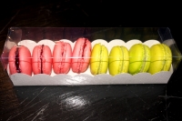 Macarons mix 'fraise/pistache'