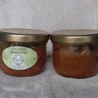 Bocaux de couscous de mouton en 350g