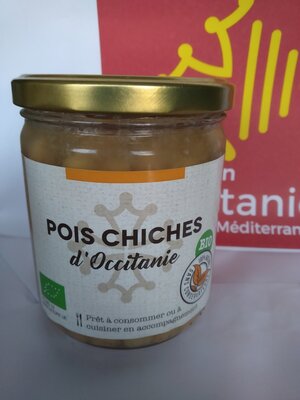 Bocal pois chiche bio 265 gr