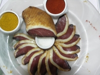 Magret séché fumé entier