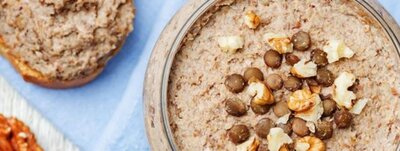 Tartinette lentilles