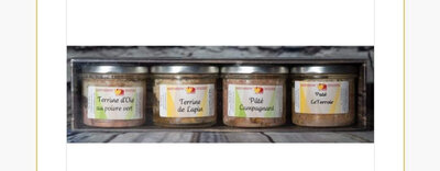 ❤coffret 5 verrines apéritives go