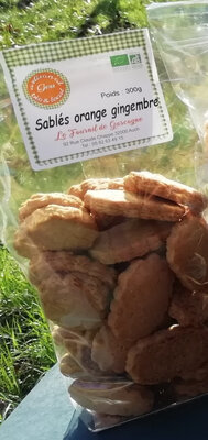 Sable orange/gingembre