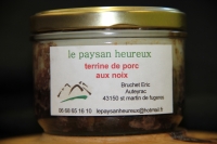 Terrine de porc aux noix