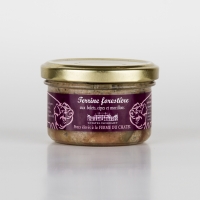 Terrine forestiere aux bolets, cepes et morillons 90g