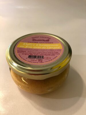 Delice champenois au foie gras de canard 90g