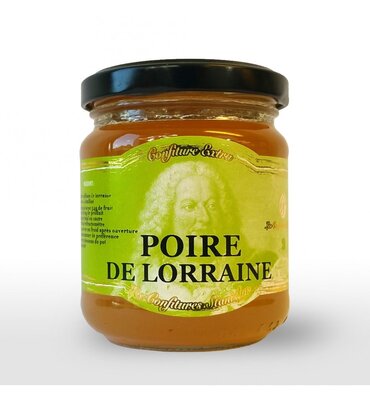 Confiture de poire de lorraine