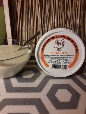 Cancoillotte à l'échalote