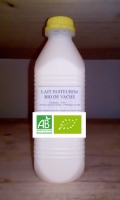 Lait frais pasteurisé bio