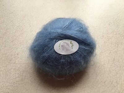 Pelote diva bleu horizon