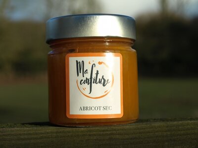 Confiture d'abricot sec