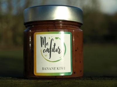 Confiture de banane kiwi