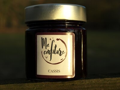Confiture de cassis