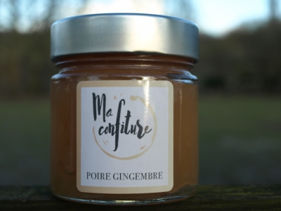 Confiture de poire gingembre